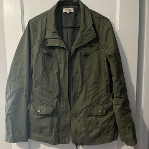 Green army jacket